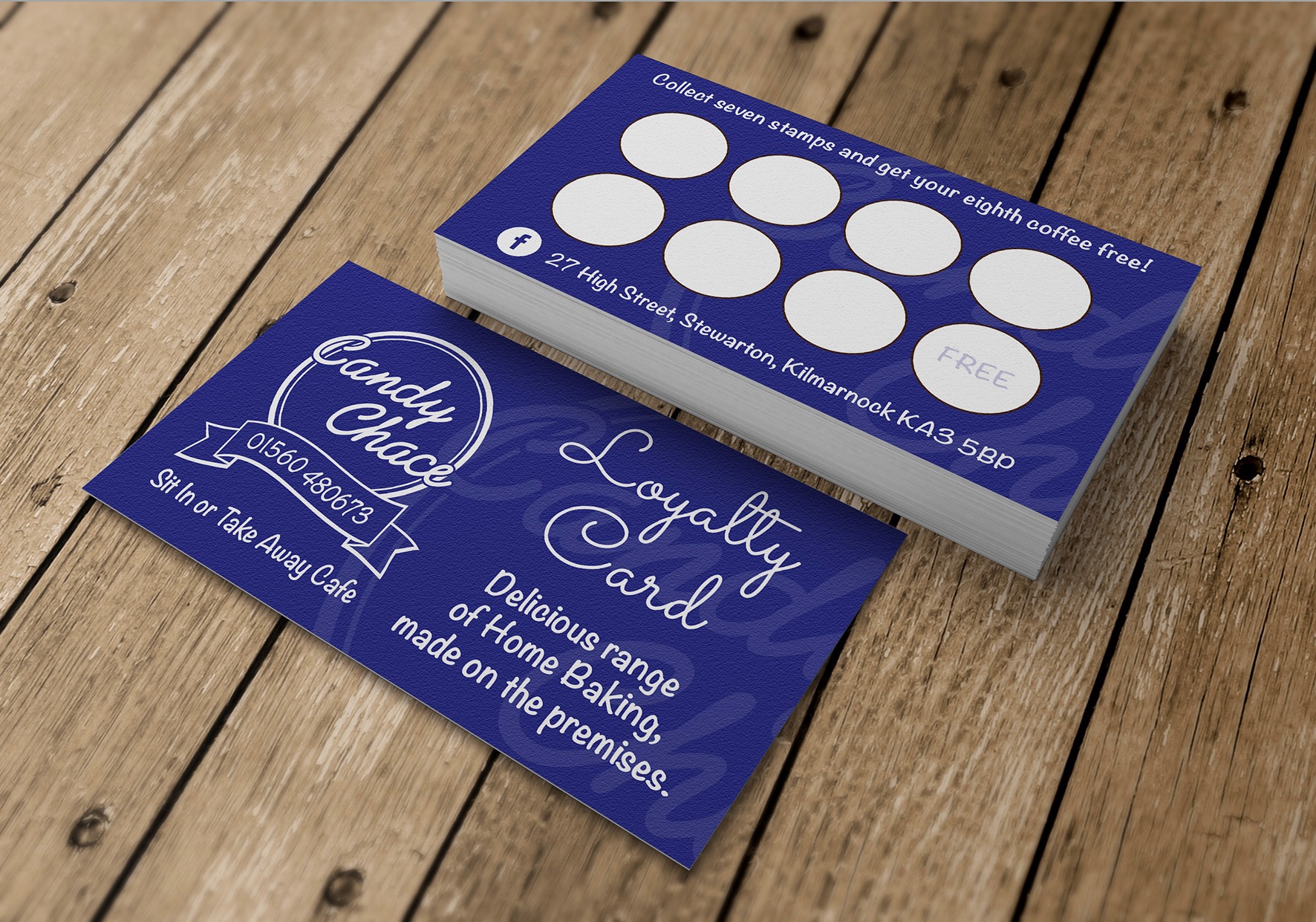 Candy Chace Loyalty Cards
