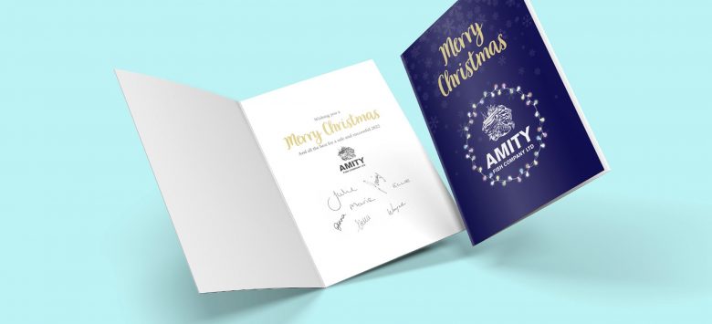 Amity Fish Company Christmas Cards