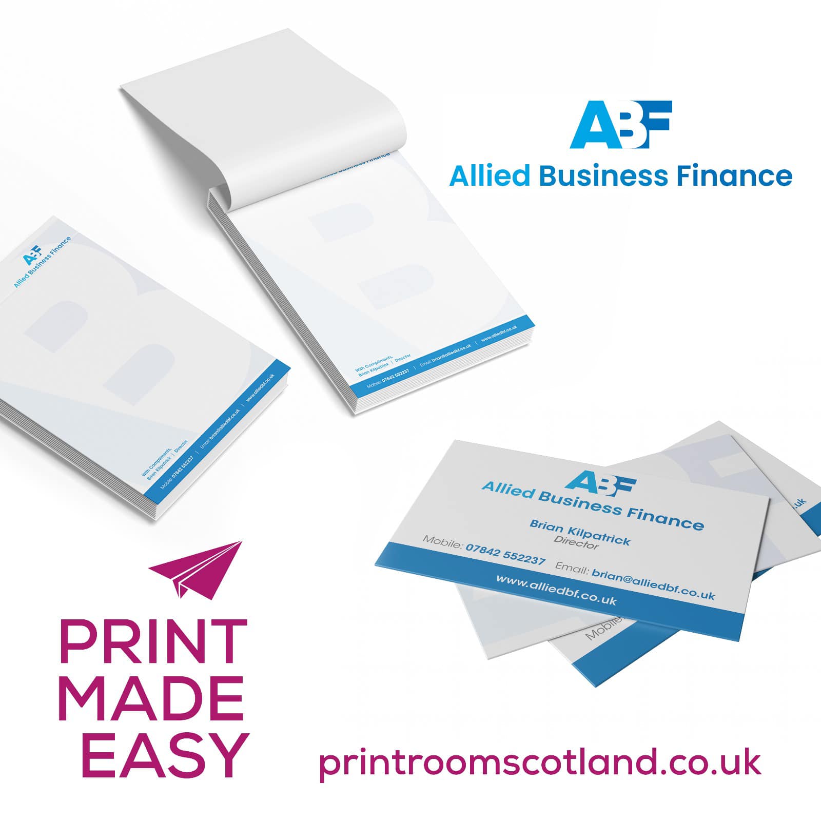 Notepads & Business Cards
